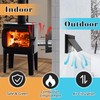Zhaoyao Pellet Stove Pipe Kit, 2" x 59" Aluminum Flex