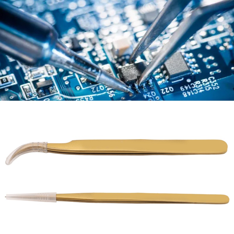 Electric Plier with Elbow and Pointed Tweezer Corrosion Magnetic Resistance