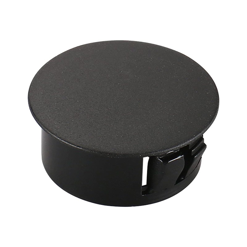 Baomain 25-Pack Plastic Hole Plugs Black 7/8" (22mm) Locking Hole