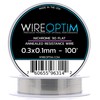 WIREOPTIM - 0.3mm x 0.1mm - Nichrome 90 Resistance Wire