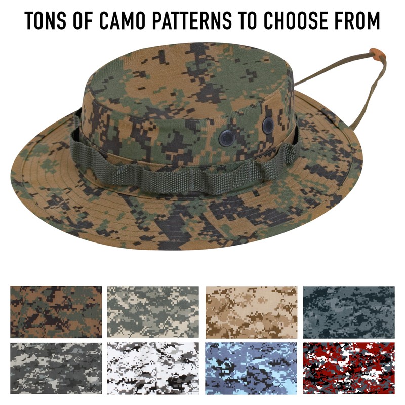 Rothco Digital Camo Boonie Hat - Ultimate Sun Defense for