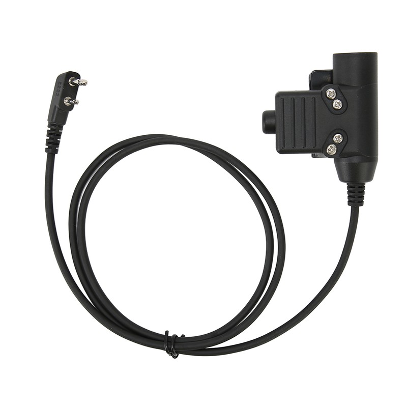 Radio Headset Adapter Push To Talk Clear Sound Walkie Talkie