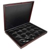 Wood Display Box for Twenty Large Capsule/Challenge Coins