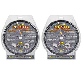 Dalton Enterprises 36099 PLI-STIX 60 Ft. Asphalt and Concrete Crack Filler (2 Pack)