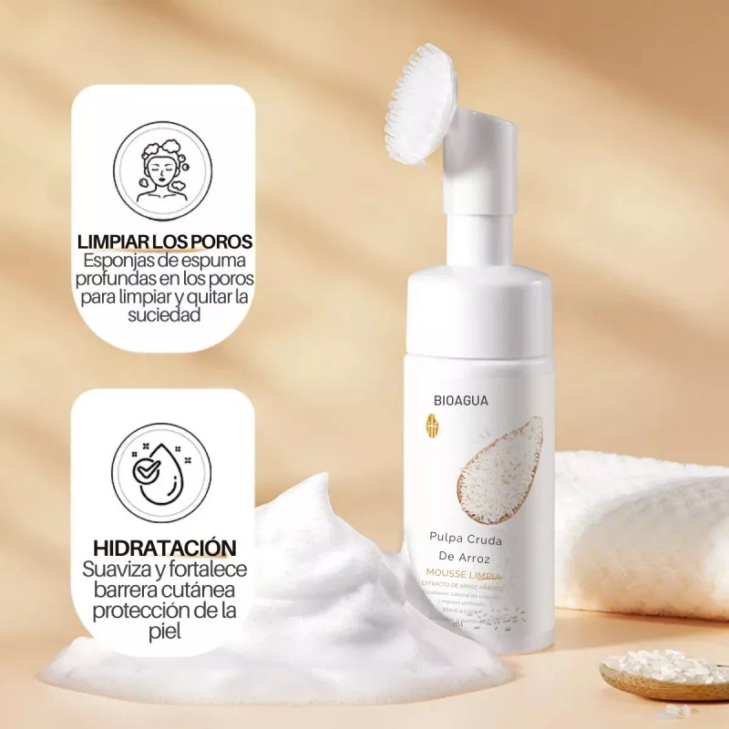 Universo en Linea Duo Limpieza Facial Espuma Exfoliante Y Mascarilla