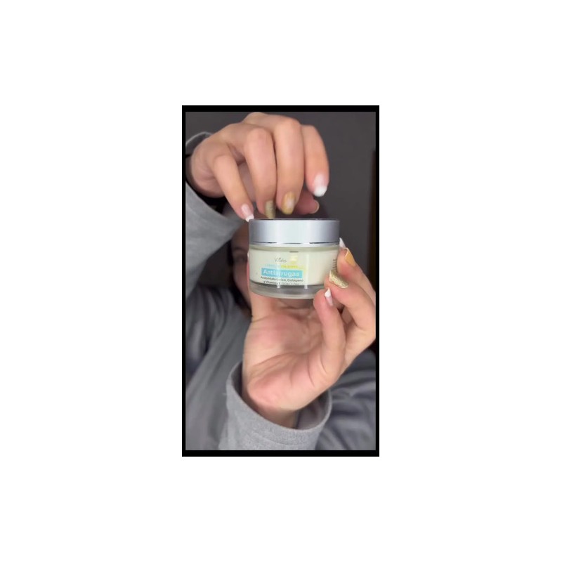 Crema Antiarrugas Fps30 Reafirma Hidrata Y Protege Vitalis
