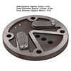 Air Compressor Valve Plate Pump Head Cylinder Accessories Replacement 80mm