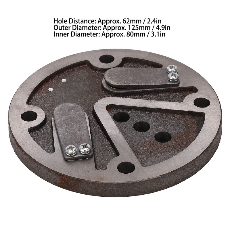 Air Compressor Valve Plate Pump Head Cylinder Accessories Replacement 80mm
