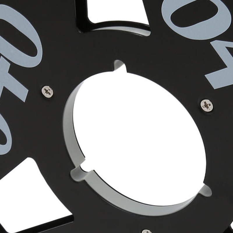 1/4 10in Take Up Reel 3 Holes Open Reel Aluminum