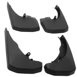 KEYOOG Front & Rear Mud Flaps Splash Guards Fit for 2005-2022 NIS-san Frontier (W/D40 Body Code) [not Fit 2022 W/D41 Body Code], 4-Pc Set Easy to Clean and Install, Mud Guards Splash Guard Black