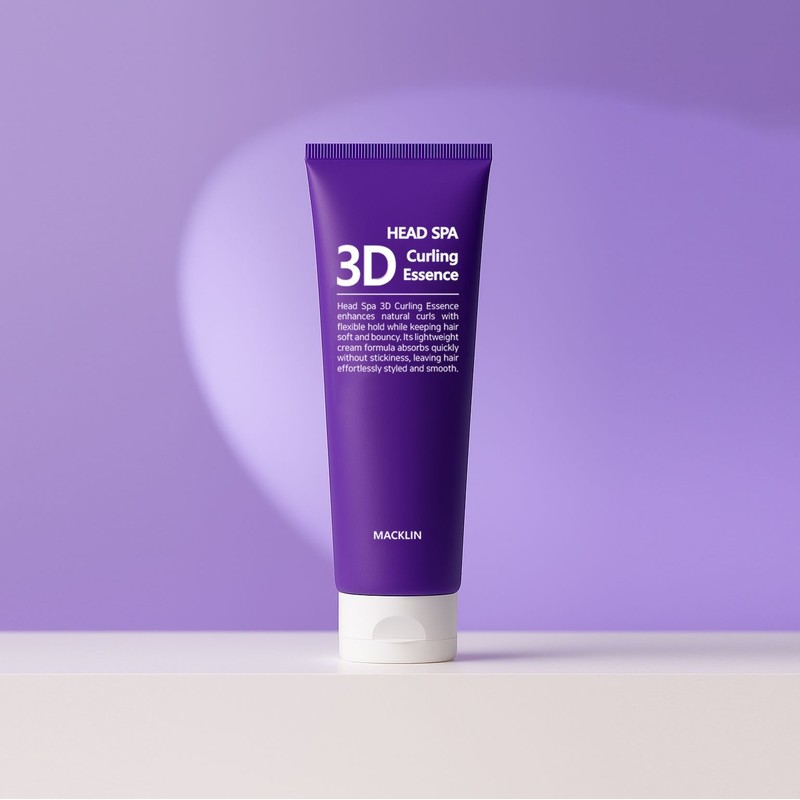 Maclean Cosmetics [Non-sticky curling essence] Perm care curl cream Maclean