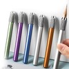 5 Pcs Pencil Extenders, Metal Handle Pencil Extender, Coloured Pencil