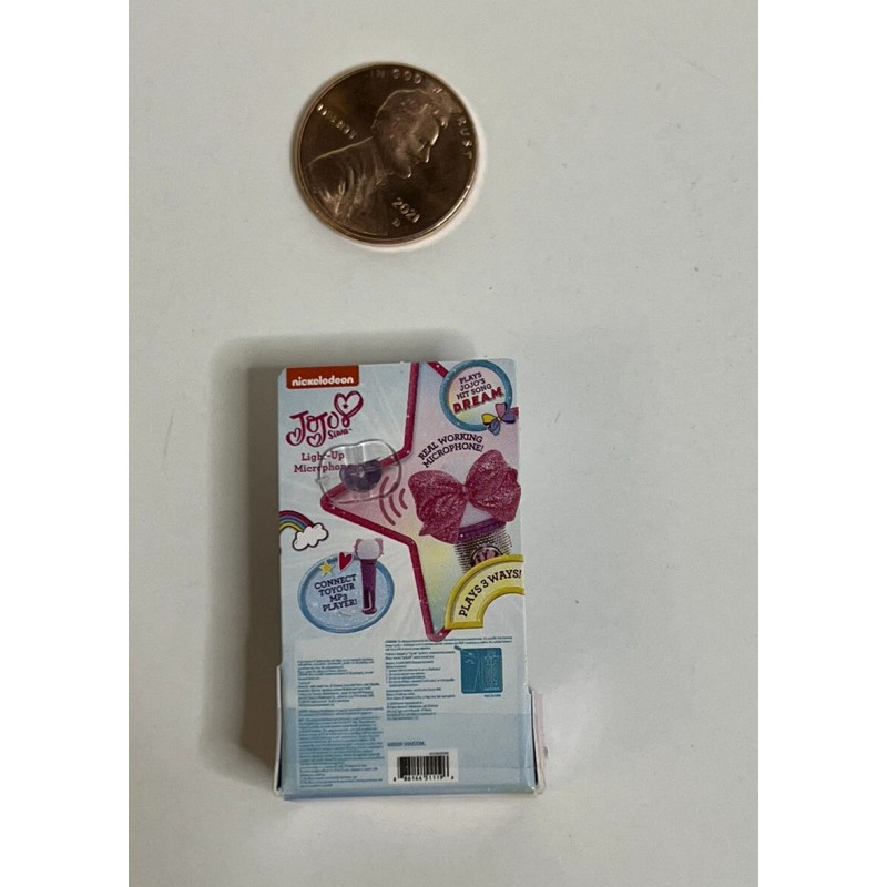 Zuru Mini Brands Toys JoJo Siwa Light Up Microphone Miniature