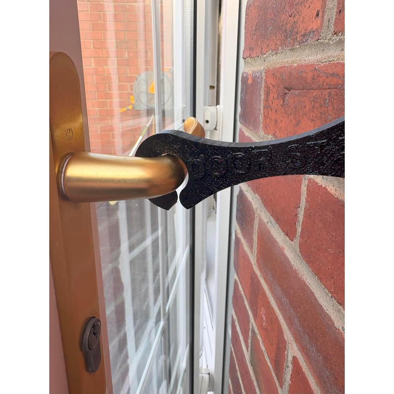 (2-Pack) French & Patio Door Stay/Hook & Eye Latch Style
