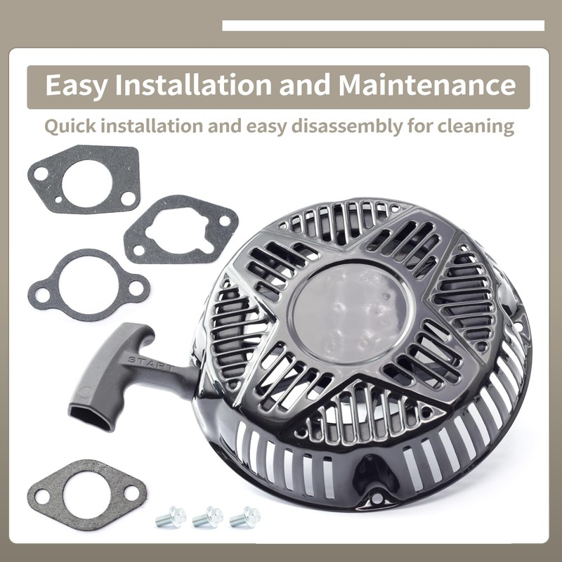 YIYANTO Pull Start Recoil Starter Assembly Replacement for Westinghouse Generator