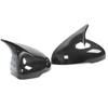 Side Rearview Mirror Cover Carbon Fiber Improved Aerodynamics Door Mirror