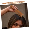 Minkissy Scalp Travel Comb Decorative Wooden Comb Perfect for Massaging