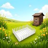 Pxiryanlow White Queen Marker Cage Clip Bee Plastic Catcher Beekeeper