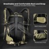 Besnfoto Camera Backpack Waterproof Bag Professional Travel Photography Bag Large