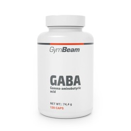 GymBeam GymBeam GABA Kapseln - Hochdosierte Aminobutters?ure, 1000 mg pro Tagesdosis, fr effektive Konzentration, Ged?chtnis und Lernen, Pflege eines ruhigen Geistes, Entspannung und Schlaf (120 caps)