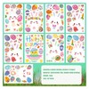 Widisun 9 Sheets Window Stickers Easter Decorations Stickers Decal Reusable