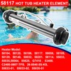 YCCOREE 58117 M-7 Hot Tub Spa Heater Assembly Compatible with