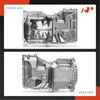 A-Premium Engine Oil Pan Sump with Drain Plug Compatible with