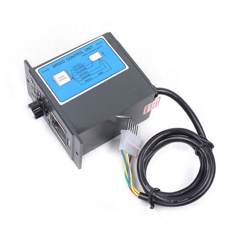 Variable Speed Geared Motor, 110V AC Gear Reduction Motor Adjustable
