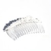 Clear Quartz Crystal Stone Hair Combs (QTY of 2)