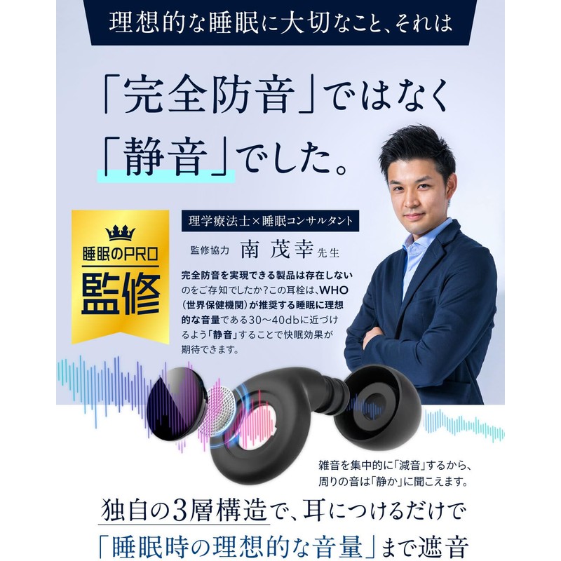 (Supervised by the Sleep Pro W), Ear Plugs, Noise Cancelling,