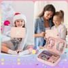 Girls Charm Bracelet Making Kit with Jewelry Case for Kids
