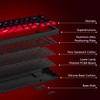 SEUNKWANG EWEADN Battle68 Wired Gaming Keyboard, 68 Keys Magnetic Keyboard,