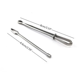 Honbay 5pcs Easy Pull Bodkin Threader Tweezers and 5pcs Pinch Type Bodkin Needles Set for Elastic Threading Wool Yarn