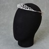 Merroyal First Communion Veil and Tiara Set, 24 inch White