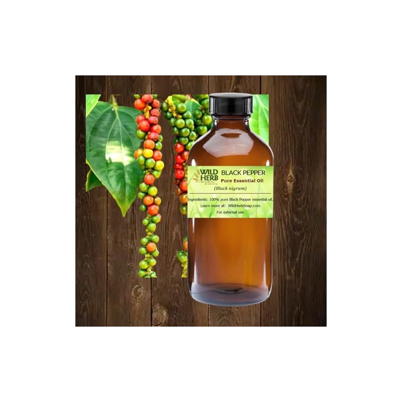 Wild Herb Black Pepper Pure Essential Oil (2 OZ)