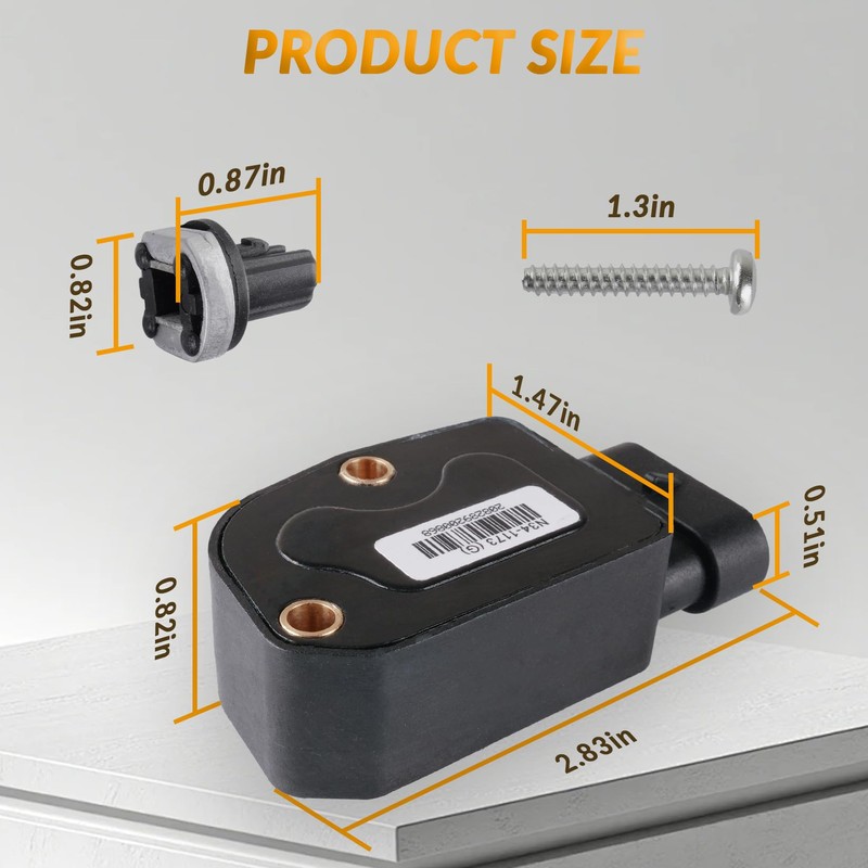 Golf Cart Throttle Sensor for 2010-Up Club Car Precedent, Tempo,