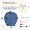 ZURLEFY 6 sombreros elásticos para bebé, turbante para bebés y