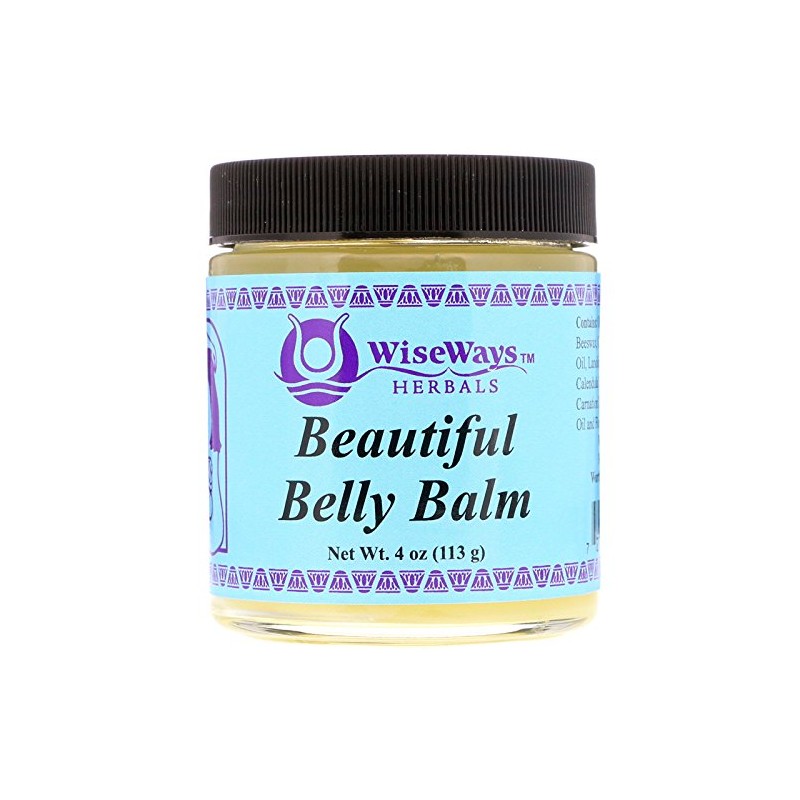 WiseWays Herbals: Beautiful Belly Balm, 4 oz