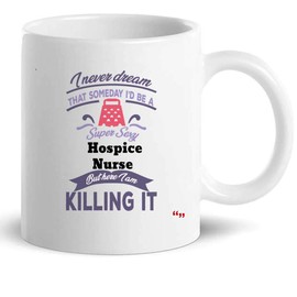 Sexy Hospice Nurse Gift Cup 11Oz Mug - Nursing Health Care Presents Cups Mugs T-Shirt Gift for Coworker Colleague