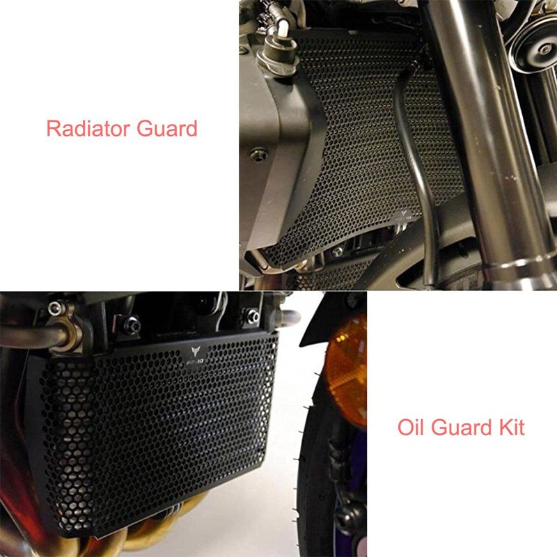 MT-10 2023 2024 Motorcycle Radiator Guard & Oil Guard Kit
