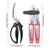 Left Handed Can Opener and Kitchen Scissors Poultry Shears, Lefty