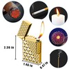 Soft Flame Metal Traditional Cigar Butane Lighter With Adjustable Flame