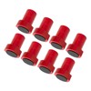 8Pcs Bench Dogs Aluminum Alloy Non Slip Bench Brake Inserts