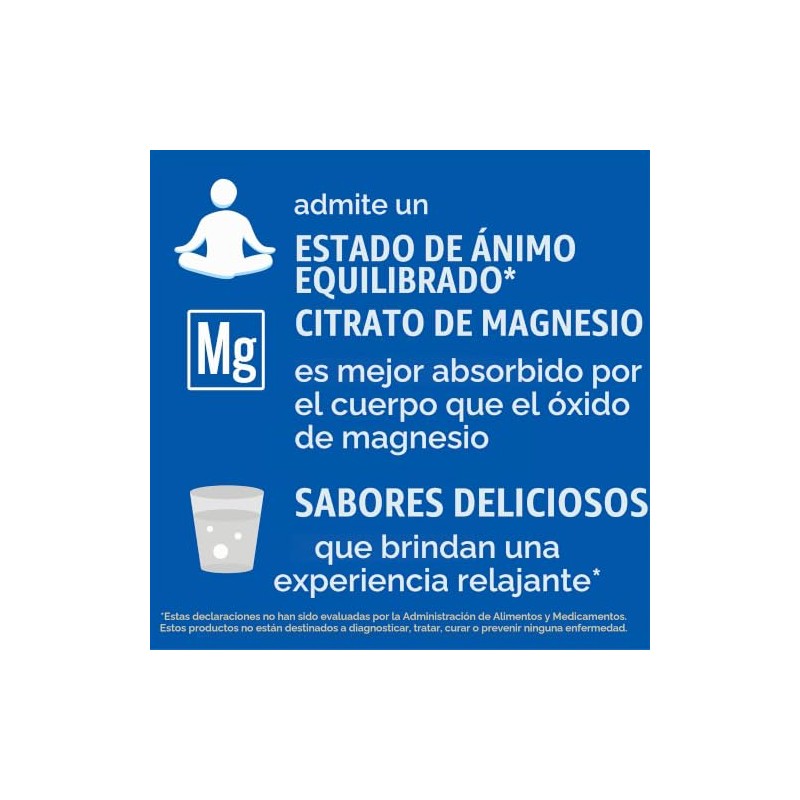 Calm Natural Vitality Magnesio Sabor Naranja 8 OZ