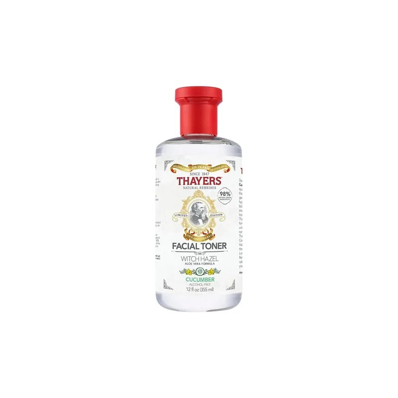 Thayers Tónico Facial Witch Hazel Cucumber, Calma e Hidrata, 355