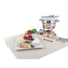Swissmar F77103 Raclette/Fondue Porcelain Plate, Round, Porcelain, 25.4 cm x