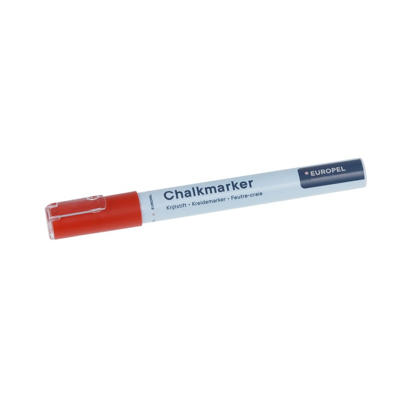 Europel Chalk Marker 3 mm Mixed Colours PVC Case Pack