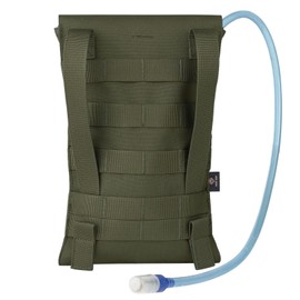 PETAC GEAR Tactical Hydration Pack，Molle Carrier Pouch for 50 oz Hydration Bladder Daypack Water Backpack (RG)