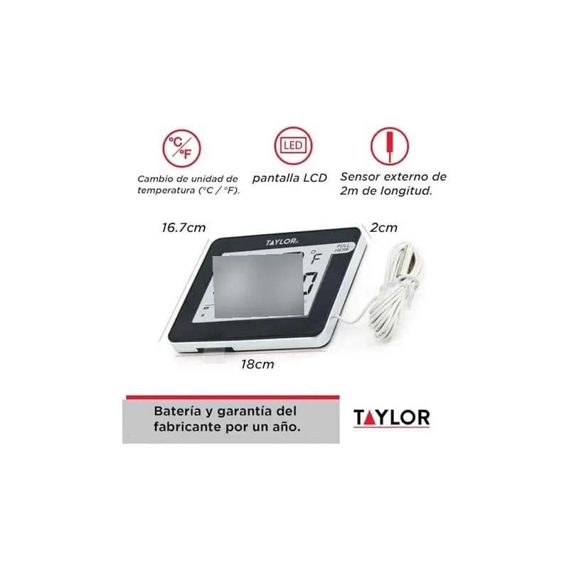 Termómetro Digital Con Calibración Ante Ema