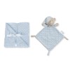 Interbaby PD001-01 Baby Blanket with Blue Doudou Bear, Blue, 0.72